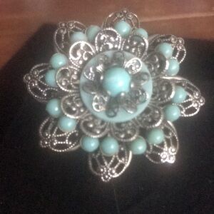 Turquoise Brooch